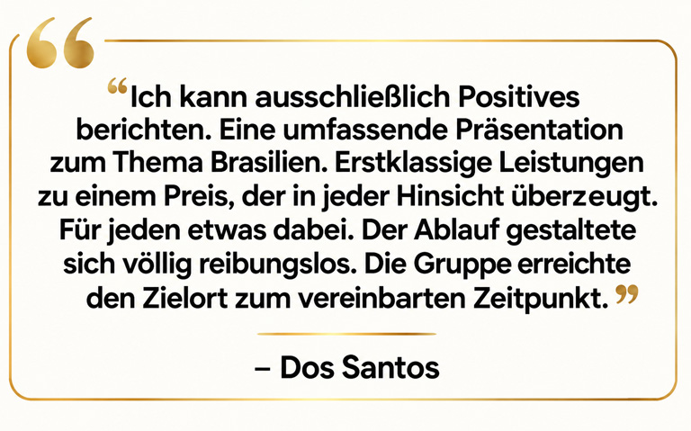 Kundenbewertung Dos Santos