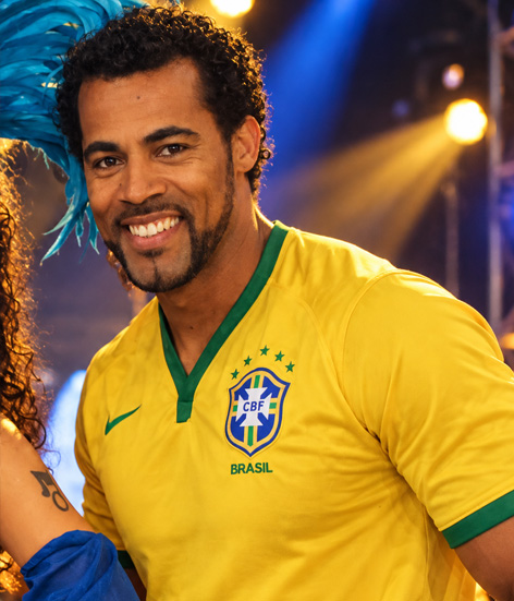 Brasilianischer Showkünstler