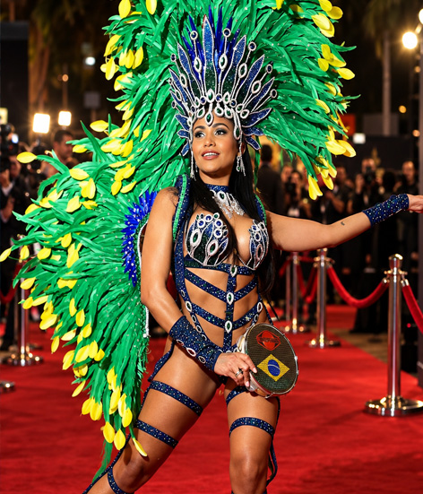 Brasilianische Sambatänzerin