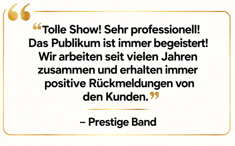 Kundenbewertung Prestige Band