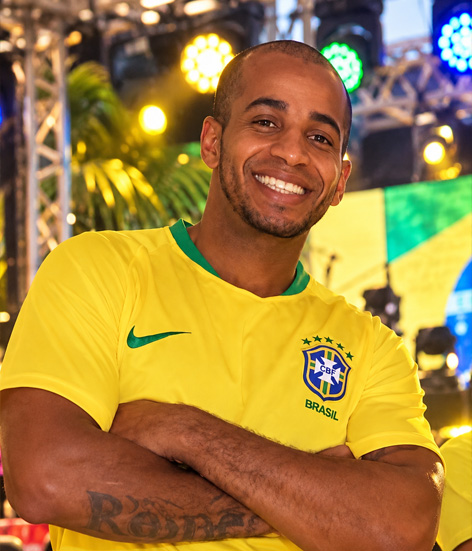 Brasilianischer Showkünstler