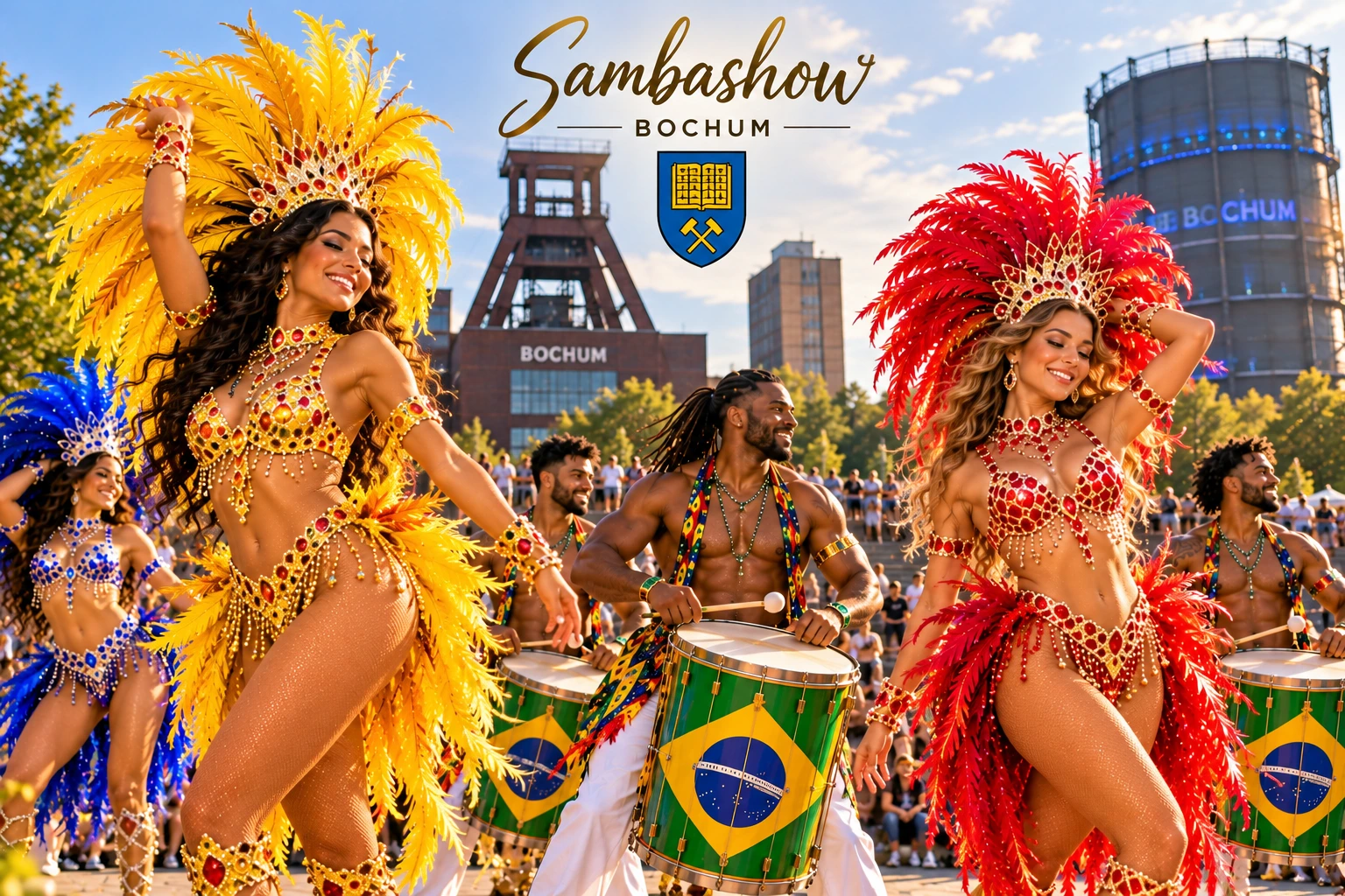 Sambashow Bochum – Brasilianische Samba-Tänzerinnen und Show-Entertainment für Veranstaltungen im Ruhrgebiet