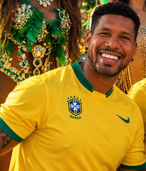 Brasilianischer Showkünstler